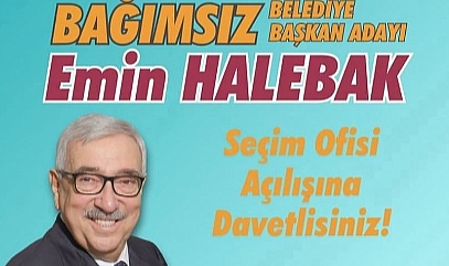 Lüleburgaz Bağımsız Belediye Başkan Adayı Emin Halebak'ın Seçim Çalışmalarına Hız Verdi