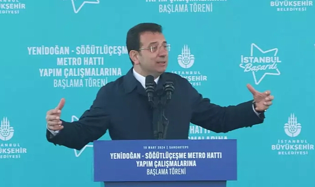 İstanbul - İmamoğlu: 'Metro için açılan tünelleri kapatıyor' diyorlar, yok öyle bir şey