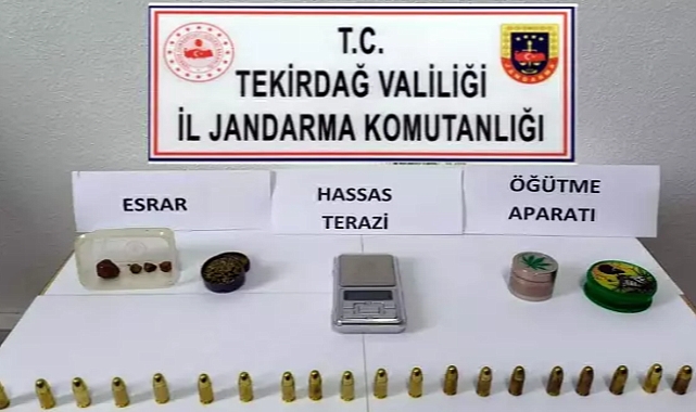 Jandarmadan uyuşturucu operasyonu; 4 gözaltı