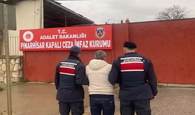 Kırklareli'de 8 yıl hapisle aralanan hükümlü yakalandı