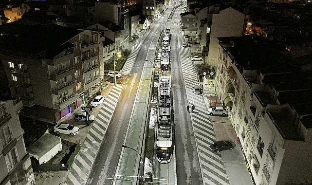KOCAELİ ŞEHİR HASTANESİ TRAMVAYI YARIN HİZMETE GİRİYOR