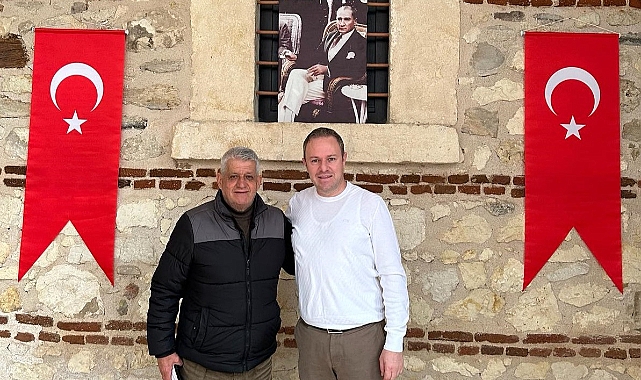 Kırklareli TSO Başkanı Soner Ilık, Karahıdır Mahallesi Muhtarı Reşat Vardar'ı Ağırladı