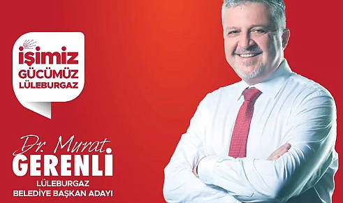 Lüleburgaz Belediye Başkanı Dr. Murat Gerenli Yürüyüş Gerçekleştirecek