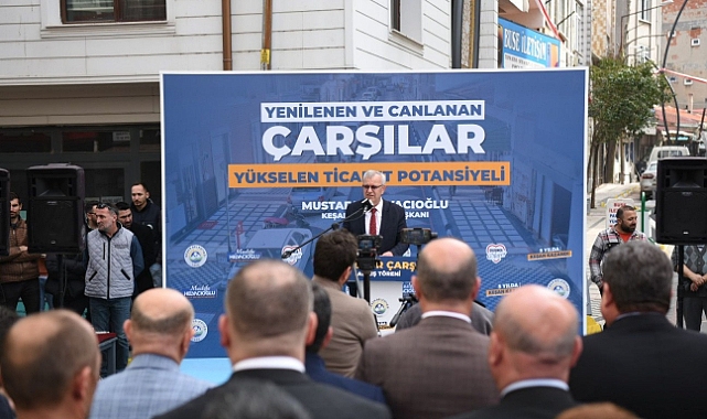 Keşan Belediyesi’nden Önemli Bir Proje: Nalbur Çarşı Açılışı