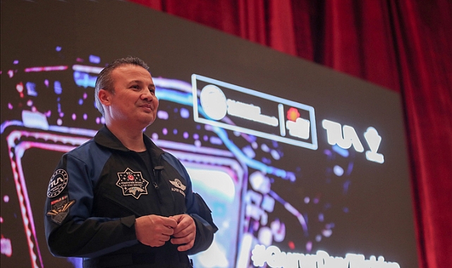 SANAYİ VE TEKNOLOJİ BAKANI MEHMET FATİH KACIR VE MİLLİ GURURUMUZ İLK TÜRK ASTRONOTU ALPER GEZERAVCI, TRAKYA ÜNİVERSİTESİ ÖĞRENCİLERİ İLE BİR ARAYA GELDİ