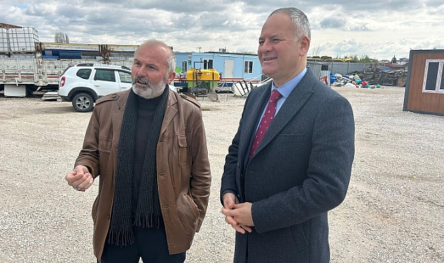 Kırklareli’nin Geleceği İçin Çalışmalarını Sürdüren Serdar Türker, Hurdacılar Sitesi’ni Ziyaret Etti
