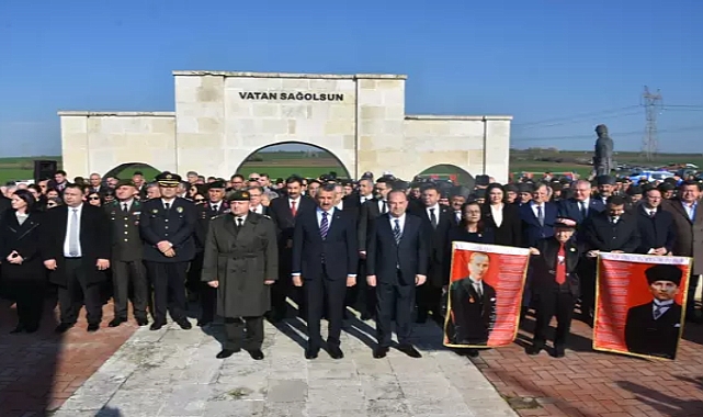 Trakya'da, Çanakkale şehitleri anıldı
