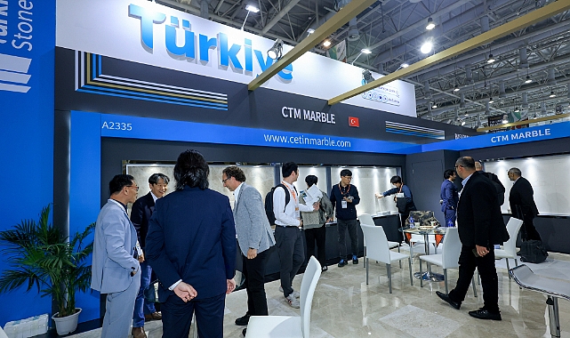 Türk Doğal taş ihracatçıları Çin'den başarıyla döndü