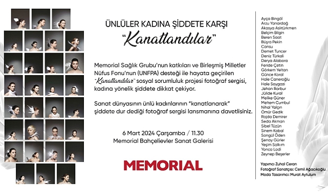 ÜNLÜ KADINLAR ŞİDDETE KARŞI YENİDEN KANATLANDI
