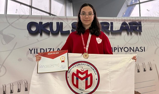 Kırklareli'nin Gururu: Melek Ecrin Belen Türkiye Şampiyonu Oldu