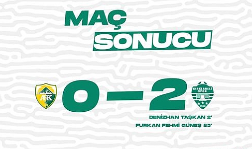 Kırklarelispor, Adıyaman Futbol Kulübü'nü 2-0 Mağlup Ederek 3 Puanın Sahibi Oldu