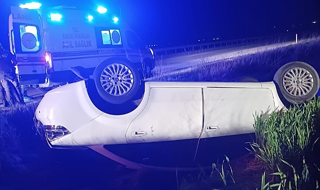 Babaeski'de Trafik Kazası: 3 Kişi İtfaiye Ekipleri Tarafından Kurtarıldı