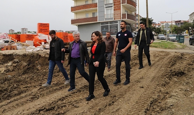 BAŞKAN YÜCEER MALKARA'DA İNCELEMELERDE BULUNDU