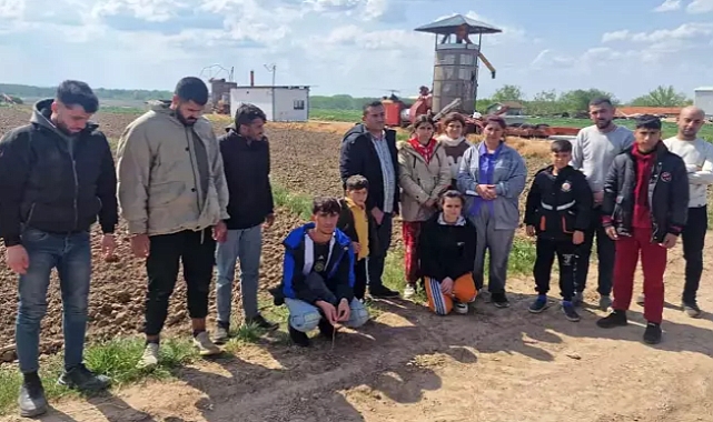 Edirne'de 14 kaçak göçmen yakalandı
