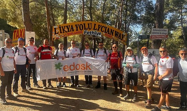 EDOSK Üyeleri Likya Yolu'nda Unutulmaz Bir Maceraya Atıldı