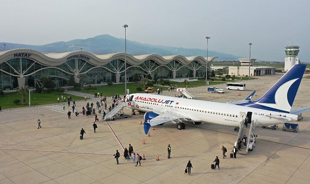 Hatay Havalimanı 29 Mart’ta Tam Kapasiteyle Hizmete Girdi