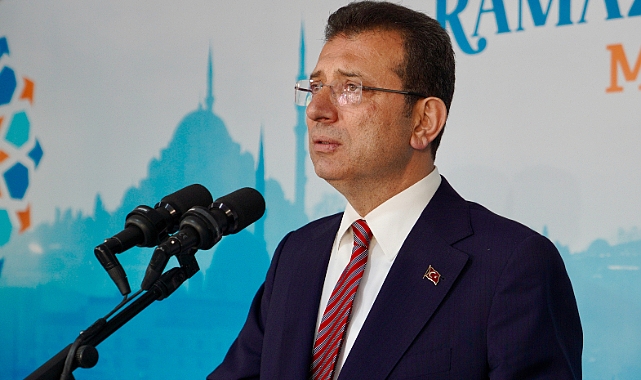 İMAMOĞLU'NDAN ÇALIŞMA ARKADAŞLARINA: HEPİNİZDEN ALLAH RAZI OLSUN
