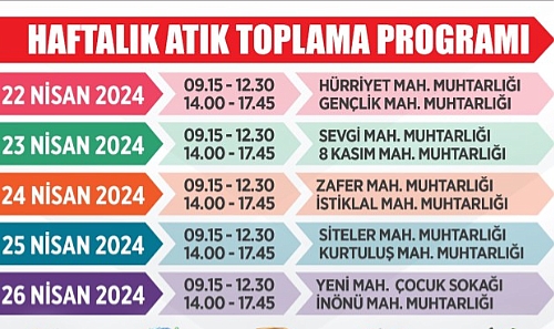 Lüleburgaz Belediyesi'nden Geri Dönüşüme Katkı: Mobil Atık Toplama Aracı Programı Yayınlandı