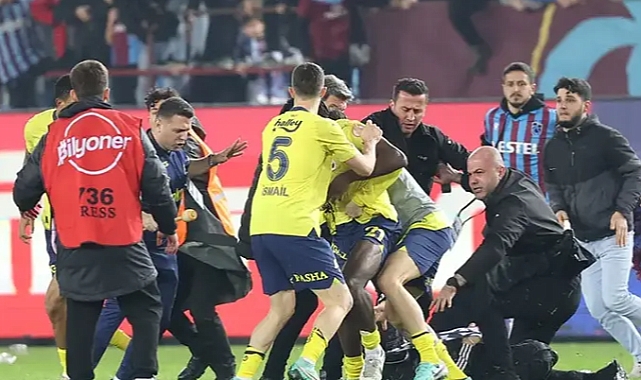 Olaylı Trabzonspor-Fenerbahçe maçının PFDK kararları açıklandı!
