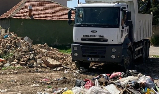 Kırklareli Belediyesi Ramazan Bayramı Öncesi Temizlik Çalışmalarını Tamamladı