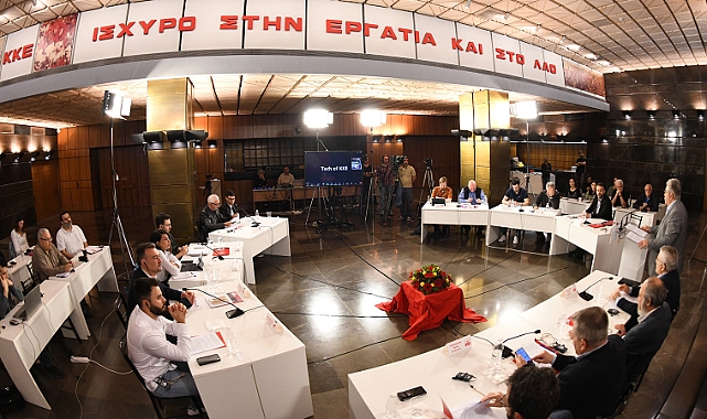 TKP Heyeti Avrupa Komünist Hareketi Konferansı için Atina'daydı: Emperyalist Savaşların ve Kapitalist Sömürünün AB'sine Karşı Sosyalizmin Avrupa'sı!