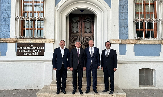 Kırklareli'de Trakya Kalkınma Ajansı'ndan Önemli Görüşme