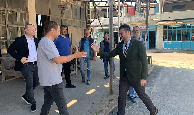 Babaeski Belediye Başkanı Fırat Yayla Sanayi Esnafı ile Kahvaltıda Buluştu