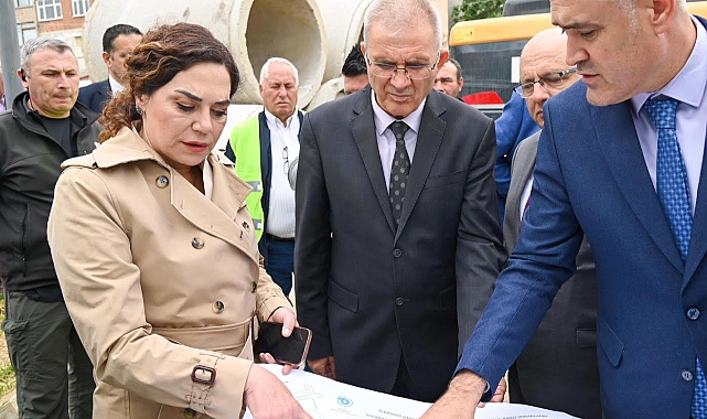 Başkan Candan Yüceer Sahaya İndi