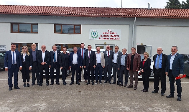 Başkan Gerenli, Kırklareli İl Genel Meclis Üyeleri'ni Ziyaret Etti