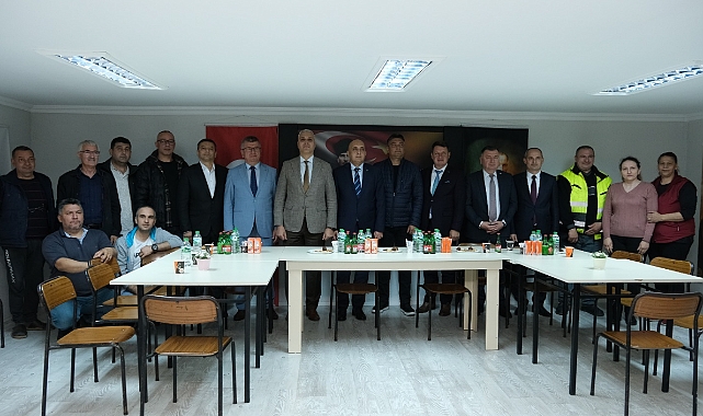 Başkan Yardımcısı Yamaner'e Ziyaret