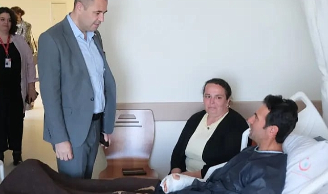 Belediye Başkanı Derya Bulut'tan Hastane Ziyareti