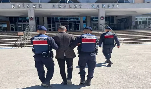 Edirne'de 16 yıl hapis cezasıyla aranan hükümlü yakalandı