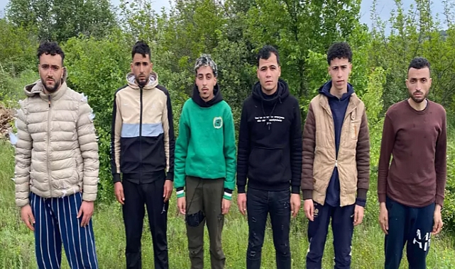 Edirne'de 6 kaçak göçmen yakalandı