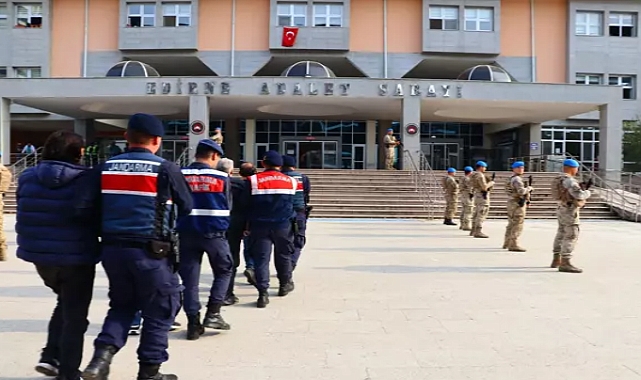 Edirne'de aranma kaydı olan 119 kişi yakalandı