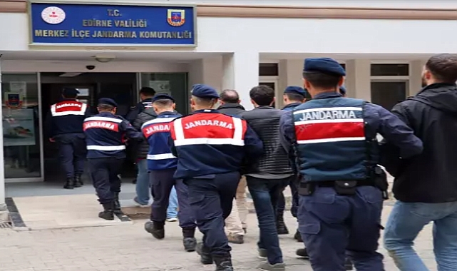 Edirne'de aranma kaydı olan 136 kişi yakalandı