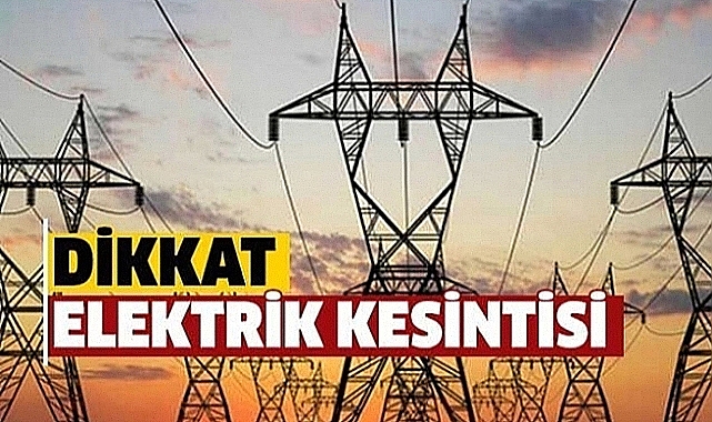 Edirne'de Elektrik Kesintisi