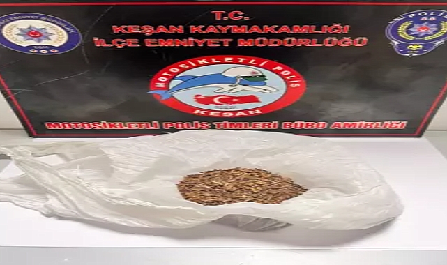 Edirne'de uyuşturucuyla yakalanan 2 şüpheliye gözaltı