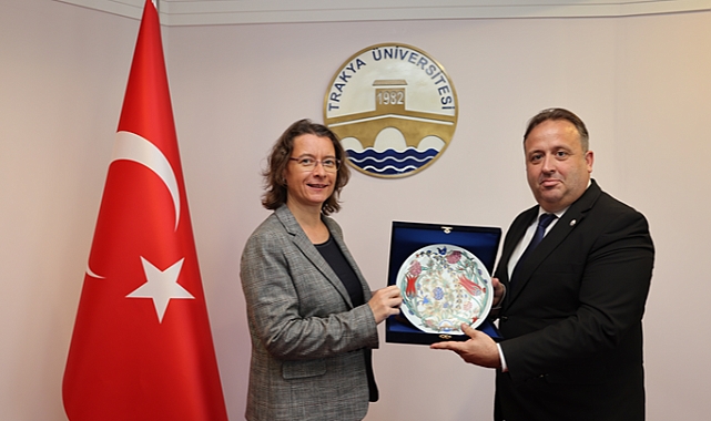 Fransa Ankara Büyükelçisi Trakya Üniversitesi'ni Ziyaret Etti