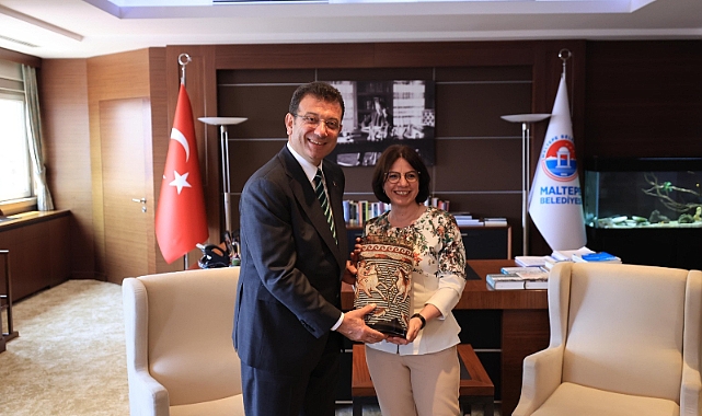 İMAMOĞLU'NDAN MALTEPE BELEDİYE BAŞKANI KÖYMEN'E TEBRİK ZİYARETİ