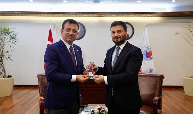 KAĞITHANE BELEDİYE BAŞKANI ÖZTEKİN'İ TEBRİK ETTİ