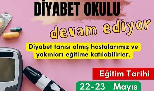 Diyabet Okulu Eğitimi Kayıtları Başladı