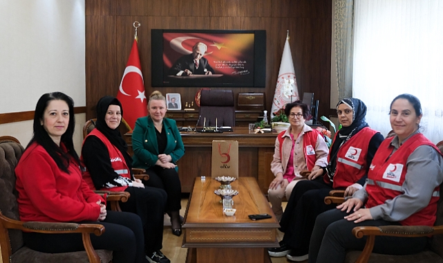Kızılay Kadın Teşkilatı'ndan Özefsun'a Ziyaret