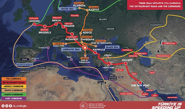 ORTA KORİDOR VE KALKINMA YOLU’NU GÜÇLENDİRECEK PROJE: VİA CARPATİA