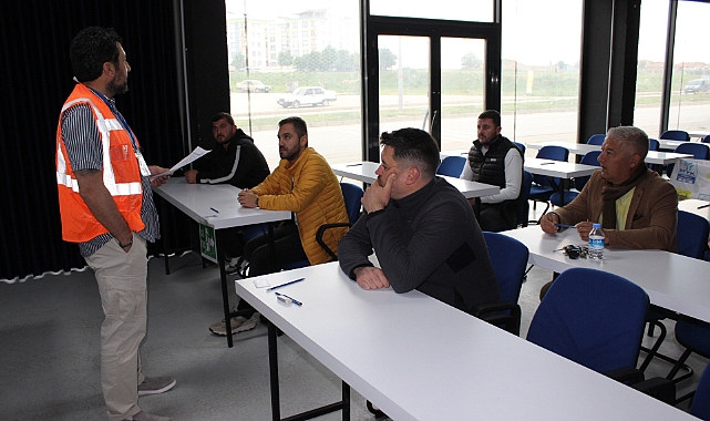 Sınav Kırklareli TSO'da yapıldı
