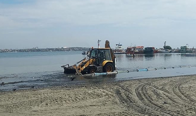 Tekirdağ Büyükşehir Belediyesi Sahil ve Plaj Temizliği Çalışmalarını Hızlandırdı
