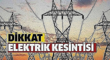 Tekirdağ'da Elektrik Kesintisi