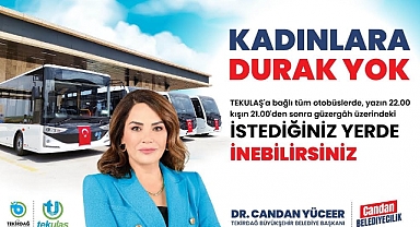 Tekirdağ'da Kadınlara Durak Yok: Güvenli ve Konforlu Ulaşım Başlıyor