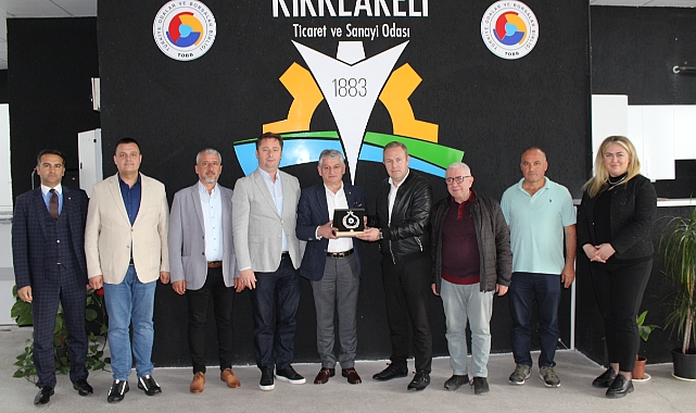 Tekirdağ TSO Yönetim Kurulu Başkanı Cengiz Günay'dan KTSO Ziyareti