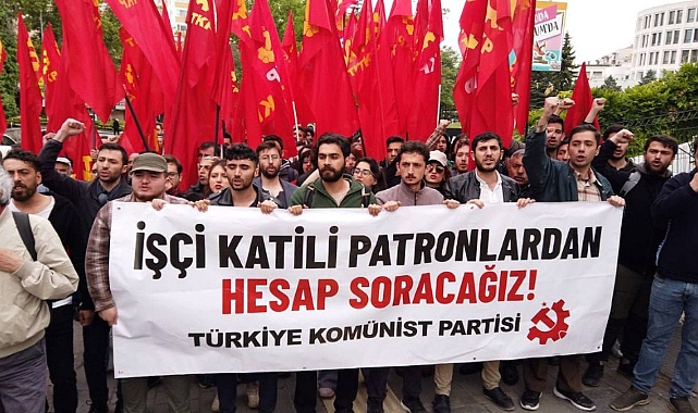 TKP Ankara İl Örgütü'nden altın patronları buluşmasına protesto