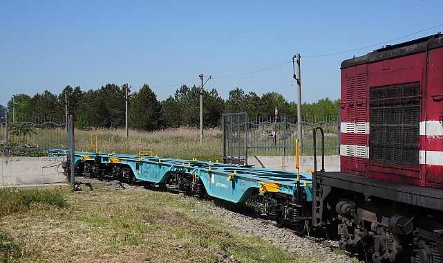 TÜRASAŞ'TAN TCDD TAŞIMACILIK A.Ş.'YE 27 ADET YÜK VAGONU